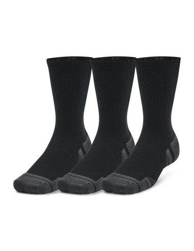 UND-1379512-Pack de 3 paires de chaussettes mi-mollet techniques UA Performance